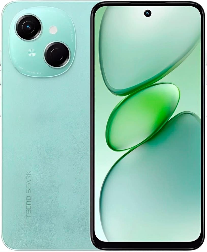 Celular Tecno Spark Go 1S Dual Sim LTE 6.67" 3GB expansível/64GB Magic Skin Green