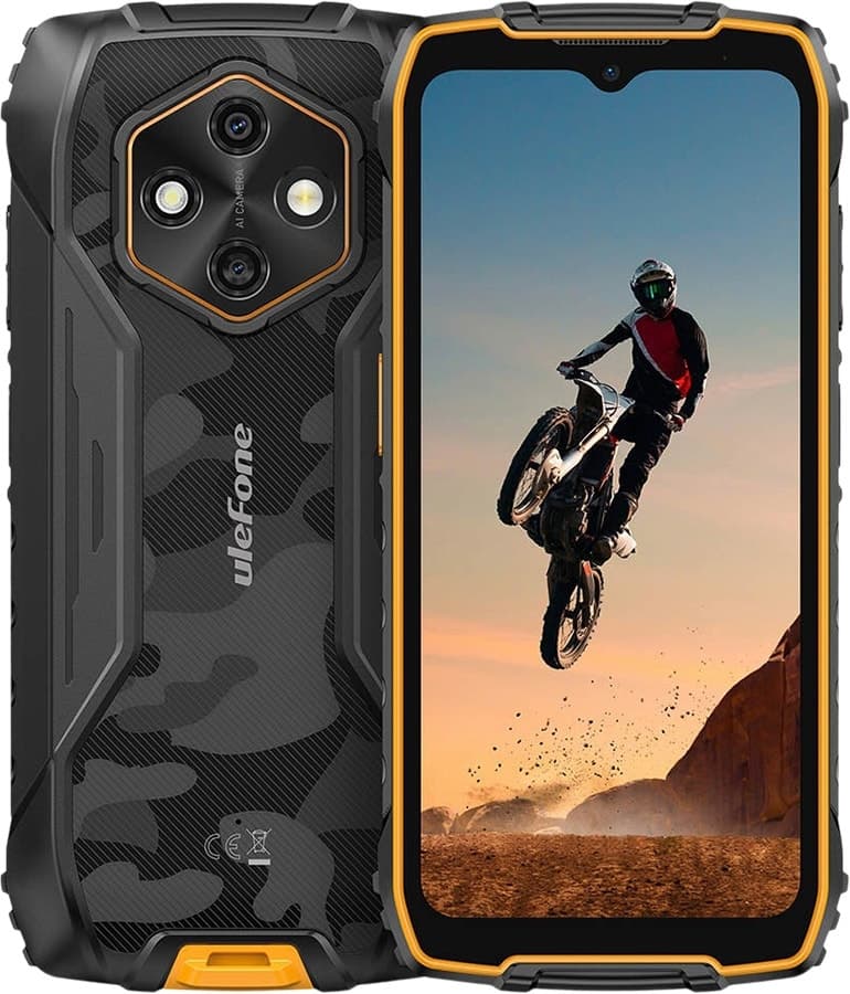 Celular Ulefone RugKing 4 Pro LTE Dual Sim 6.56" 8/256GB Laranja