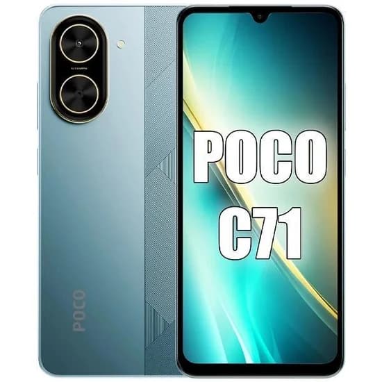 Celular Xiaomi Poco C71 64GB 3GB Azul