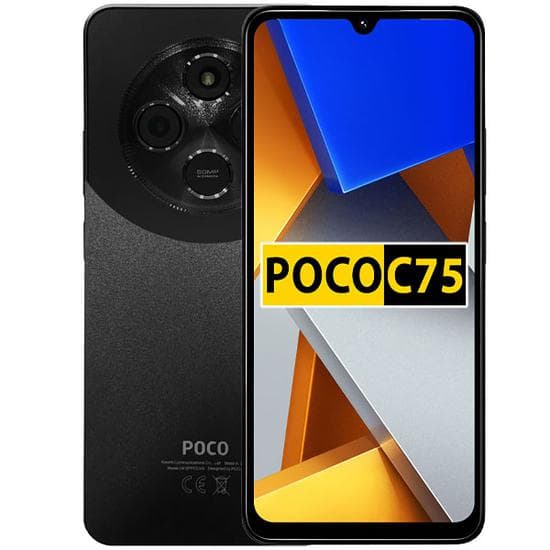 Celular Xiaomi Poco C75 256GB/8GB Preto Global