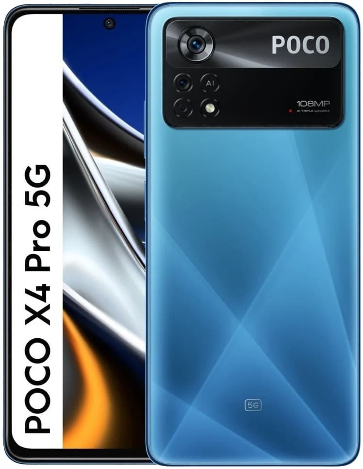 Celular Xiaomi Poco X4 Pro 5G Dual Chip 6GB/64GB Azul (Global)