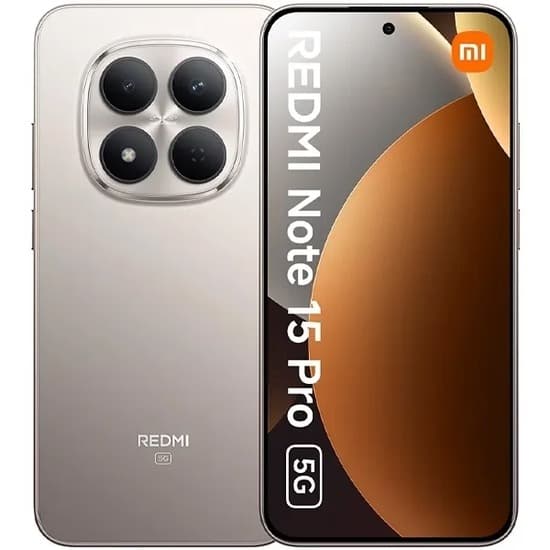 Celular Xiaomi Redmi Note 15 Pro 256GB 8GB Titânio Global