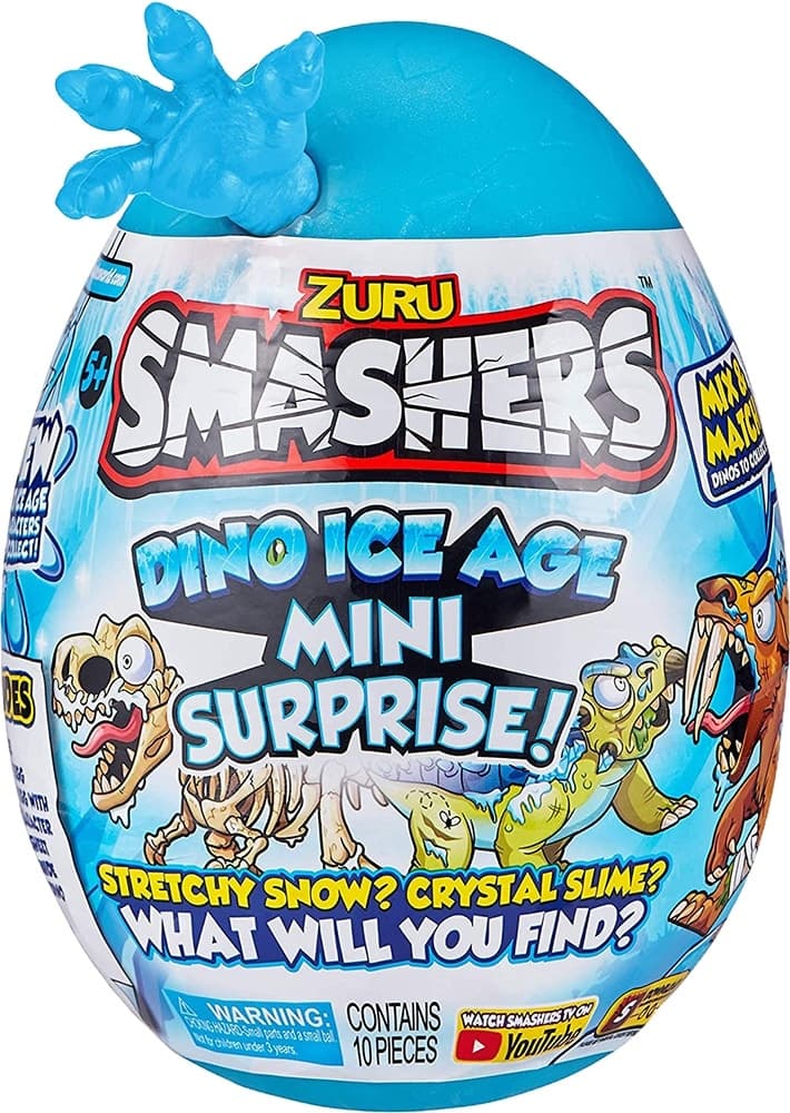 Mini Surpresa Smashers Dino Ice Age Zuru