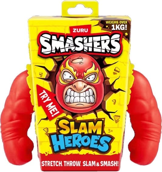 Brinquedo Smashers Slam Heroes Vermelho Zuru