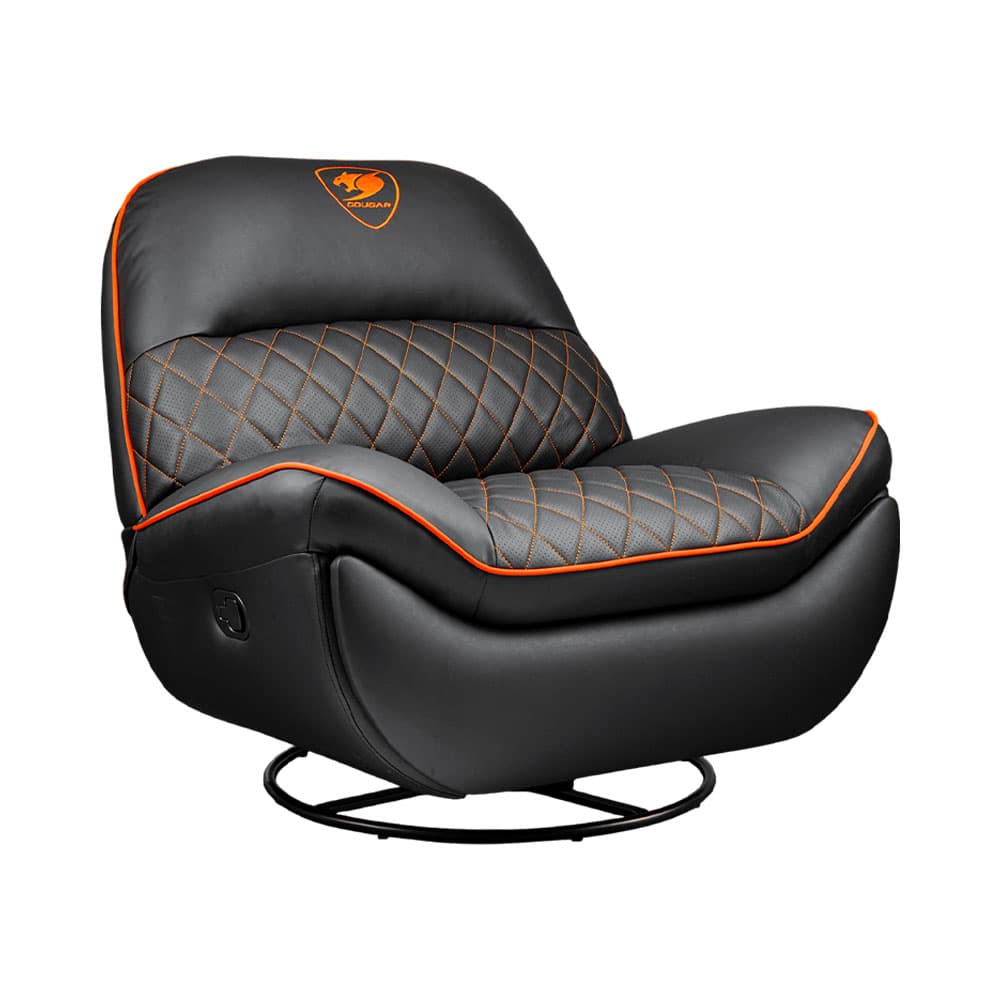 Sofá Gamer Cougar Overlord Preto