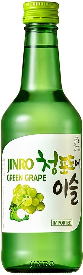 Soju Jinro Uva Verde 360mL