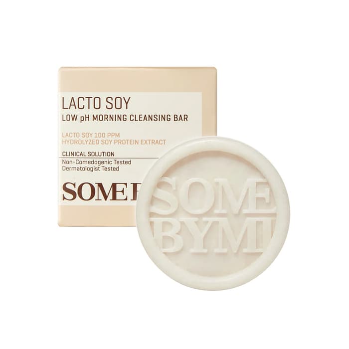 Barra de Limpeza Facial Somebymi Lactosoy Low Ph 90G