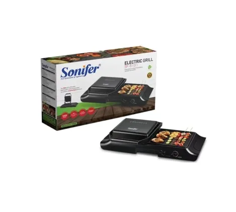 Sonifer Parrilla Elétrica Sf-6131 Multifunção 1600W 220V 50/60Hz