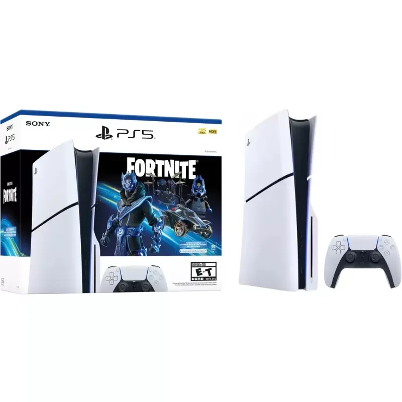 Console Sony Ps5 Slim Disk Fortnite Flowering Chaos Bivolt 1TB