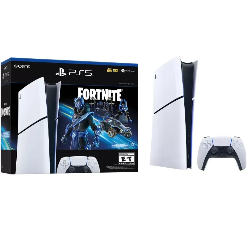 Console Sony Ps5 Slim Digital 825GB Fortnite Flowering Chaos