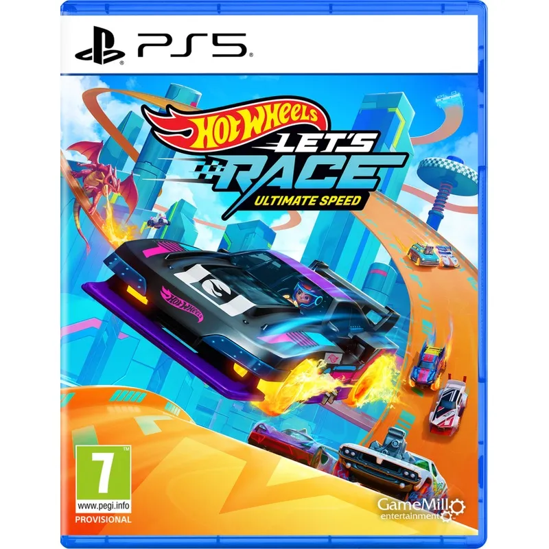 Jogo Sony Ps5 Hot Wheels Let's Race Ultimate Speed