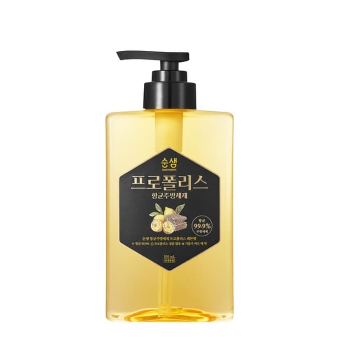 Líquido Detergente Antibacteriano Soonsaem Própolis Limão 500ml