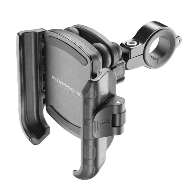 Suporte Interphone Crab 24 Anti-Vibração para Guidão de Moto