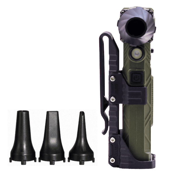 Soprador de Ar Elétrico Sem Fio Geral F021 com Lanterna LED (7 Modos) 8000mAh 110000RPM Recarregável Verde