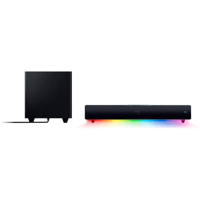 Soundbar Razer Leviathan V2 Bluetooth RGB Preto