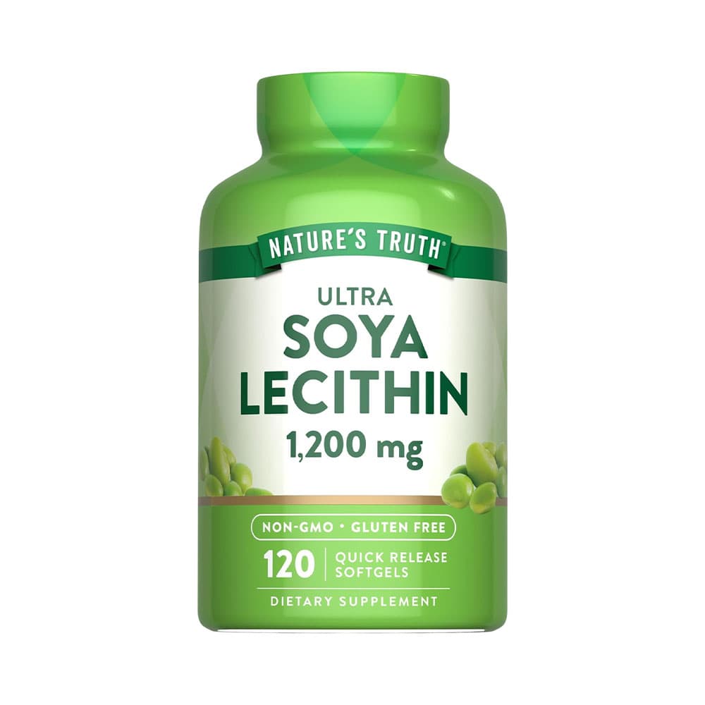Lecitina de Soja Nature's Truth Ultra 1200MG 120 Softgels