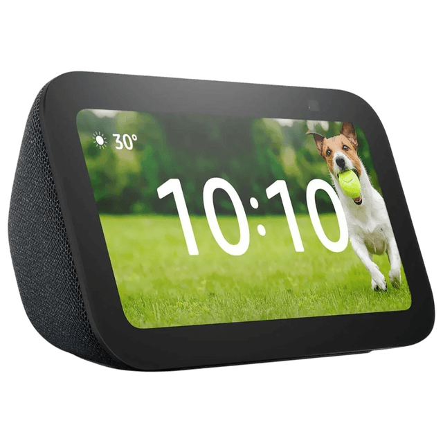 Assistente de Voz Amazon Echo Show 5 3ª Geração Bluetooth Preto