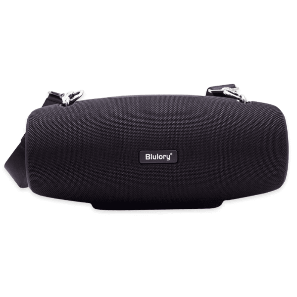 Caixa de Som Portátil Blulory Bs-H02 Extra Bass com Bluetooth / Tf / Aux / 5V - Preto