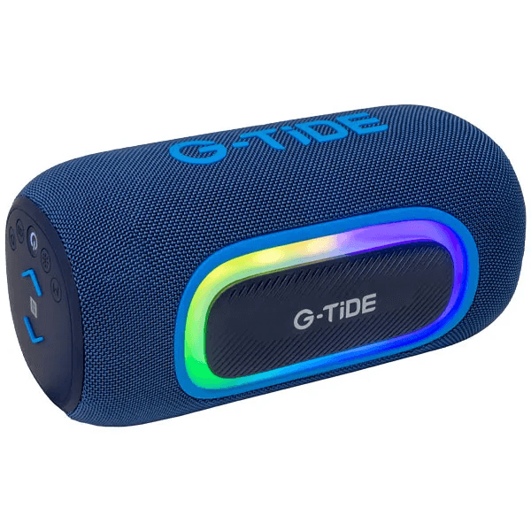 Caixa de Som G-TiDE Sv80 50W Bluetooth Auxiliar USB NFC Azul