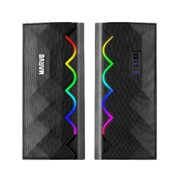 Caixa de Som Marvo Scorpion Sg-269 USB Jack 3.5Mm Preto
