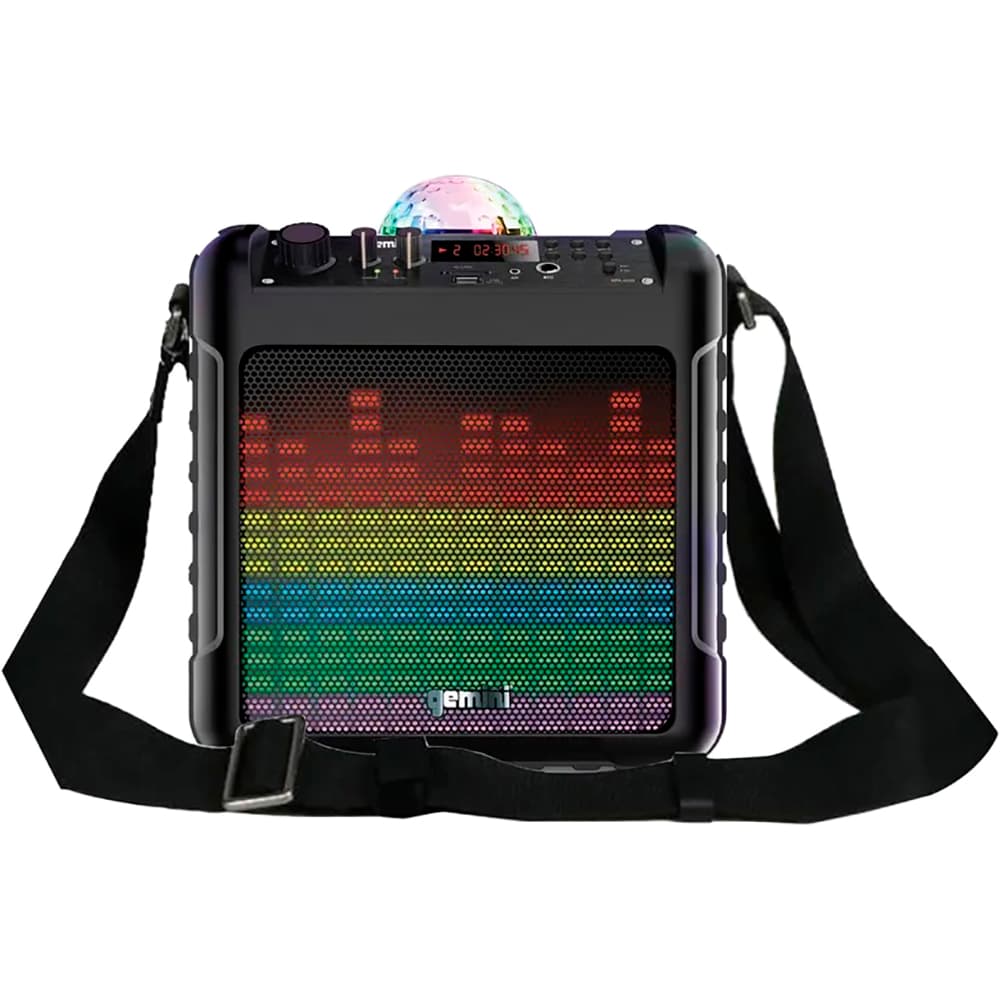 Speaker Portátil Recarregável Bluetooth Gemini Mpa-K650 Lights