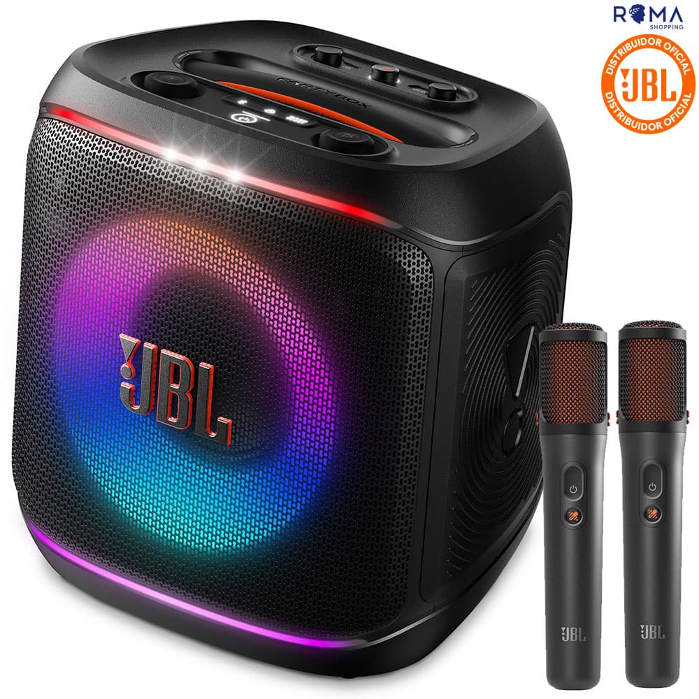 Caixa de Som Bluetooth JBL PartyBox Encore 2 Plus 100W Rms Ipx4 Preto