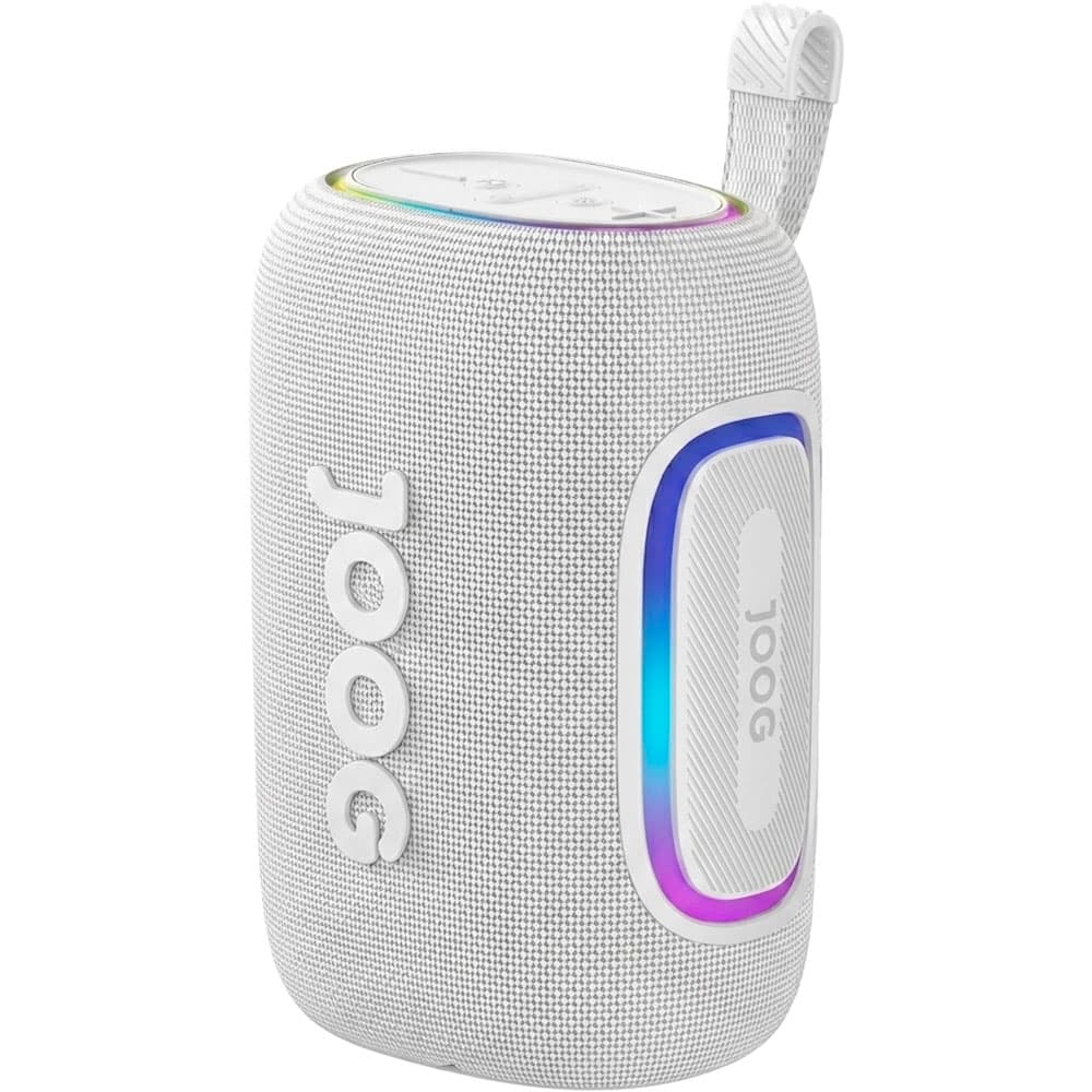 Caixa de Som Bluetooth Joog Pair D 65W Ipx6 Tws Branco