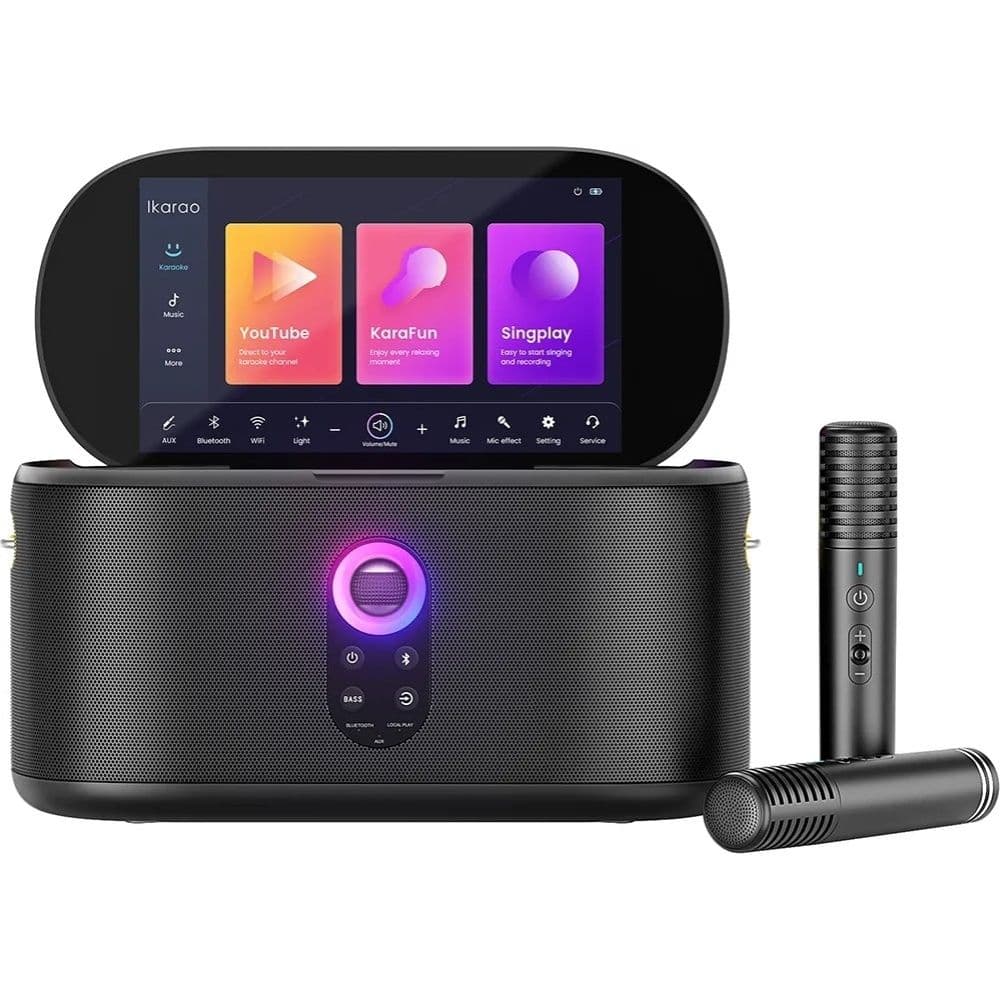 Caixa de Som Joog Shell S1 10.1" 180W Bluetooth Wi-Fi - Preto