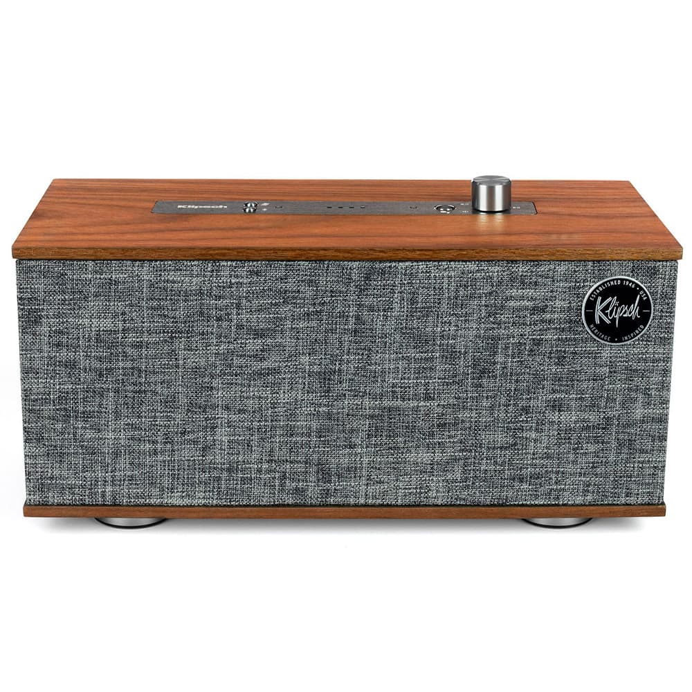 Caixa de Som Bluetooth Klipsch The One Walnut (Assistente de Voz Google Integrado)