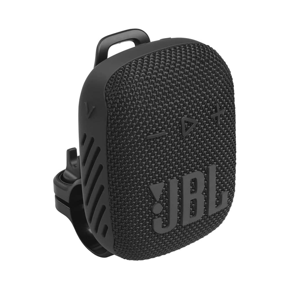 Caixa de Som Portátil JBL Wind 3S para Bicicleta Preta