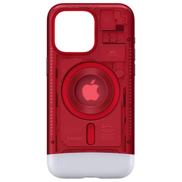 Capa Spigen Classic C1 Magfit Ruby para iPhone 15 Pro Max