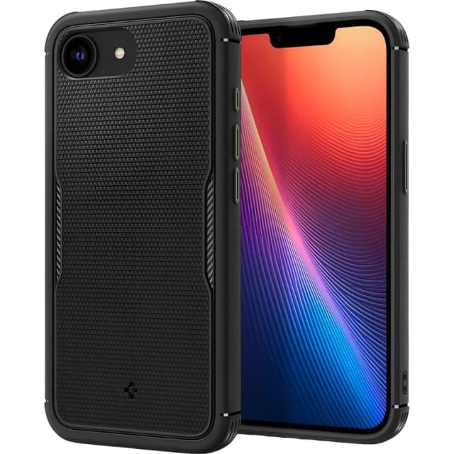 Capa Spigen Core Armor Mag Fit para iPhone 16E 2025 Preta