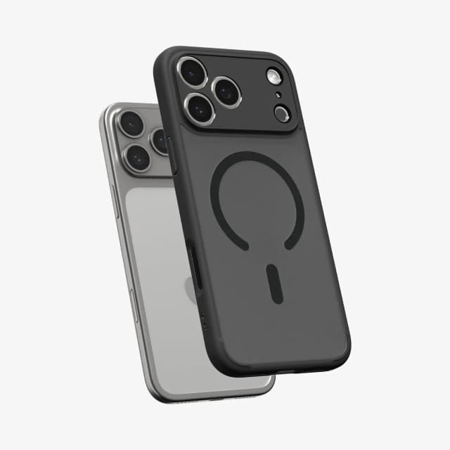 Capa Spigen Crystal Hybrid para iPhone 17 Pro Max Frost Black