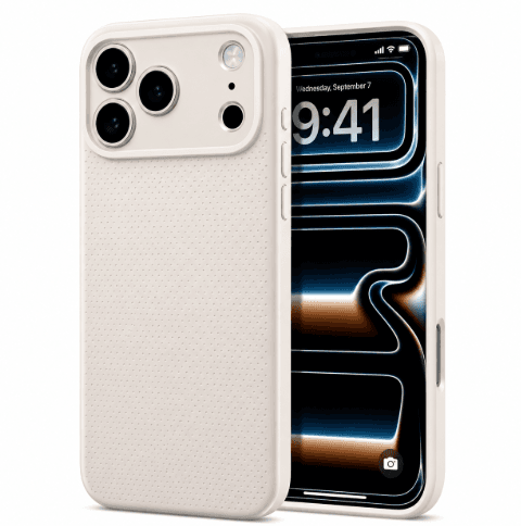 Spigen Capa iPhone 17/18PRO Liquid Air ACS09945 Natural Titanium