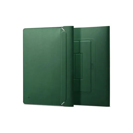 Capa Spigen Valentinus & Stand para Laptop 14" Verde