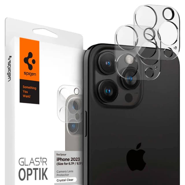 Película de Vidro Spigen iPhone 16 Pro Max Crystal Clear