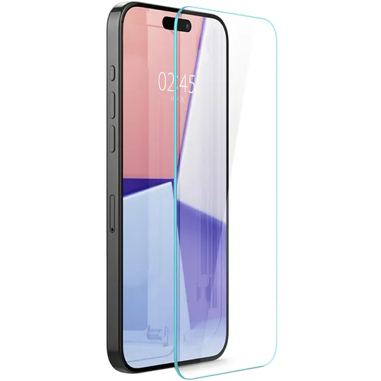 Película Spigen para iPhone 15 Pro Slim Glastr HD