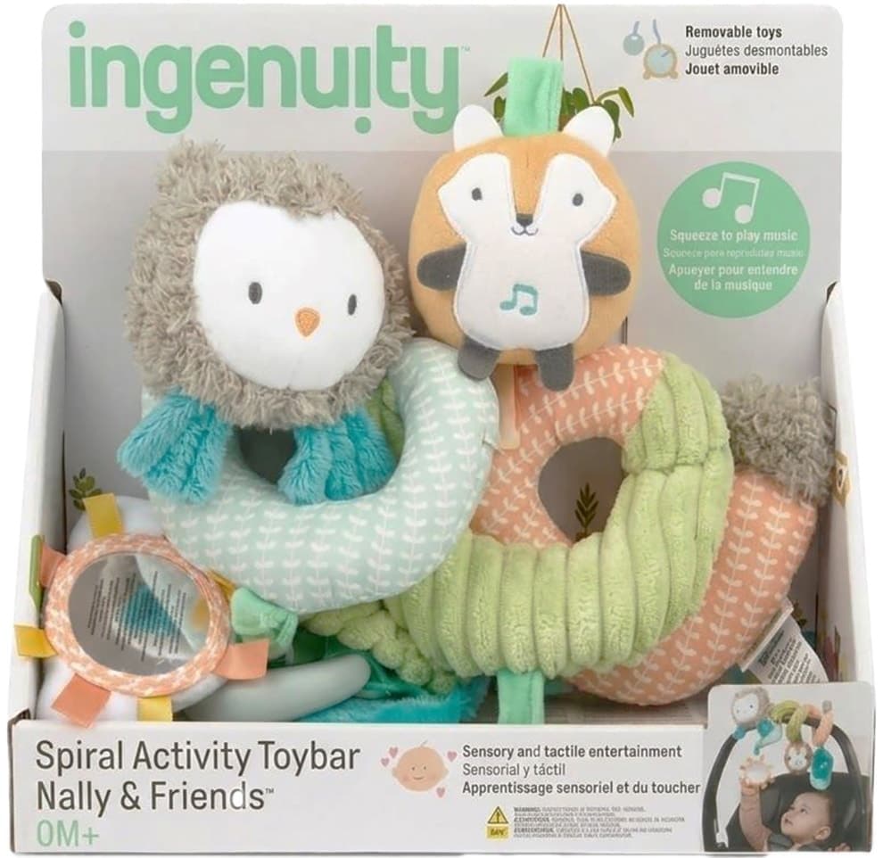 Brinquedo de Atividade Em Barra Ingenuity Nally & Friends - Kd13046