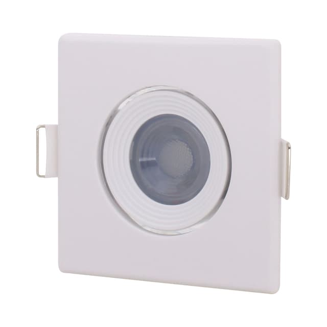 Spot LED Embutido Emalux Sl30336 3W 6000K 240 Lúmens Bivolt Quadrado