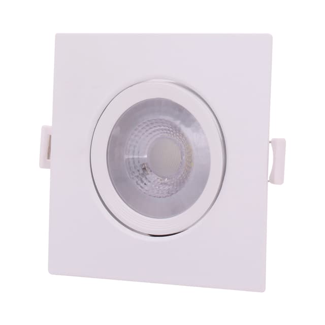 Spot LED Embutir Emalux Sl30633 6W 3000K 480 Lúmens Bivolt Quadrado