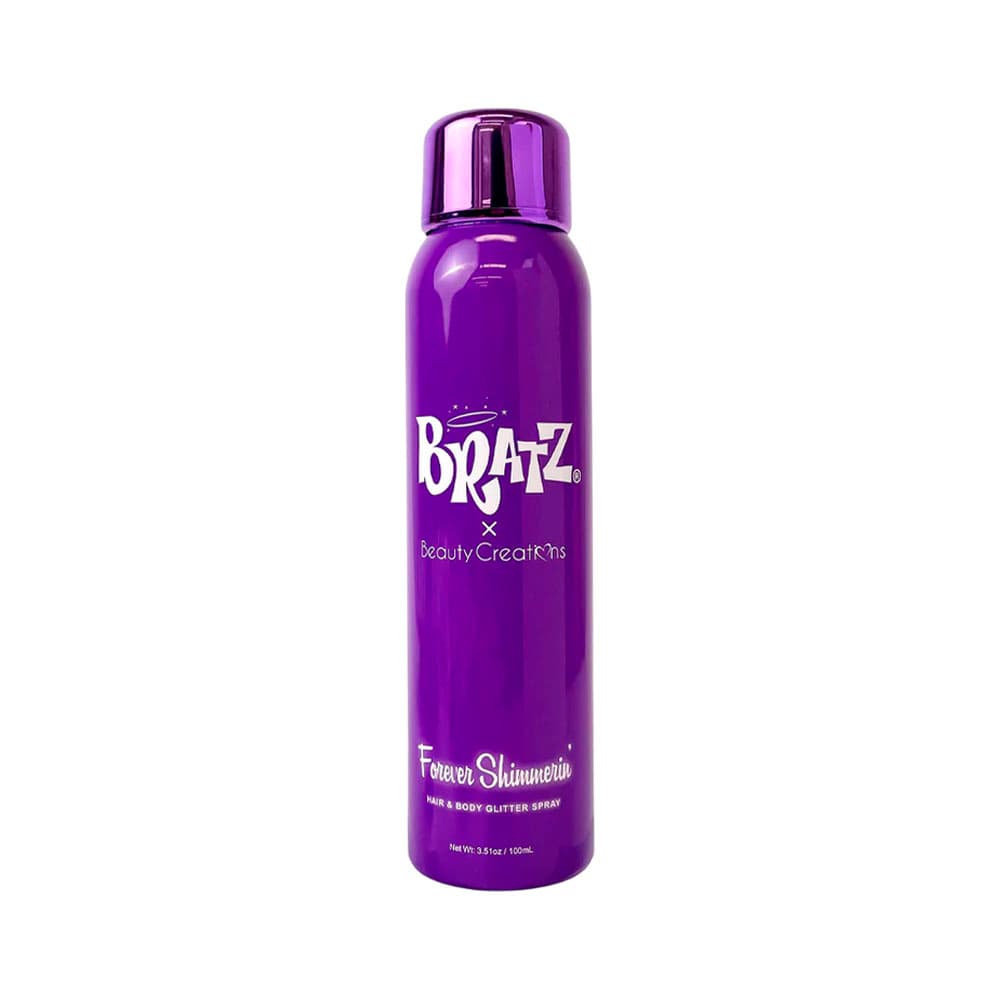 Spray de Cabelo e Corpo Beauty Creations Bratz Forever Shimmerin' Glitter 100ml