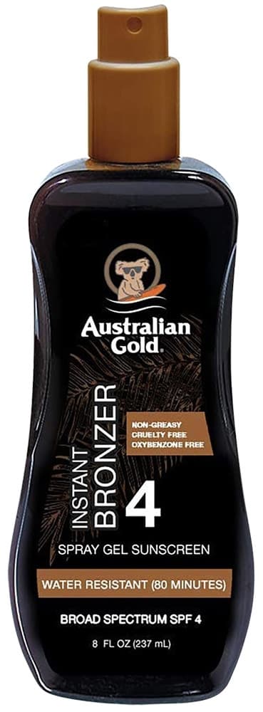 Spray Bronzeador Australian Gold Instant Bronzer Spf4 237mL