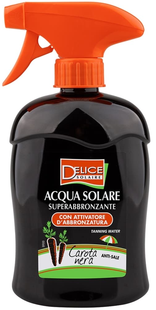 Spray Bronzeador Delice Solaire Acqua Solare Superabbronzante Carota Nera - 500mL