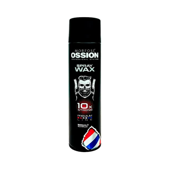 Spray de Cabelo Ossion Spray Wax 10X Strong 300ml