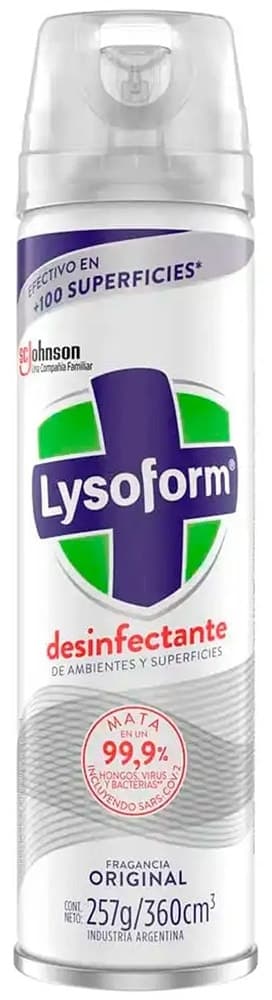 Spray Desinfetante Lysoform Original - 360mL
