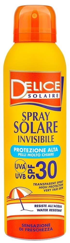 Spray Protetor Solar Delice Solaire Invisible FPS30 - 150mL