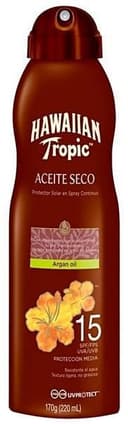 Anúncio: Spray Protetor Solar Hawaiian Tropic Argan Oil 15UVA/UVB - 220ml