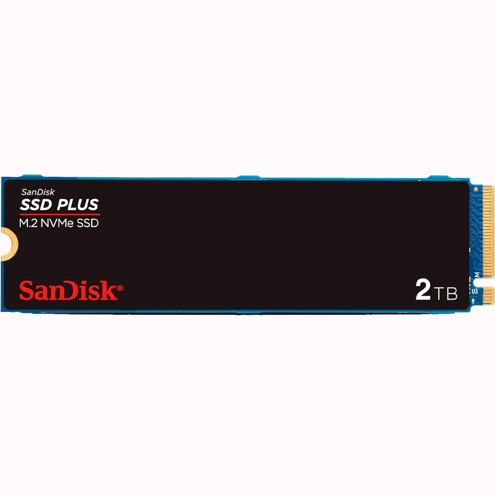 SSD Interno SanDisk M.2 NVMe 2TB Plus Gen 3.0