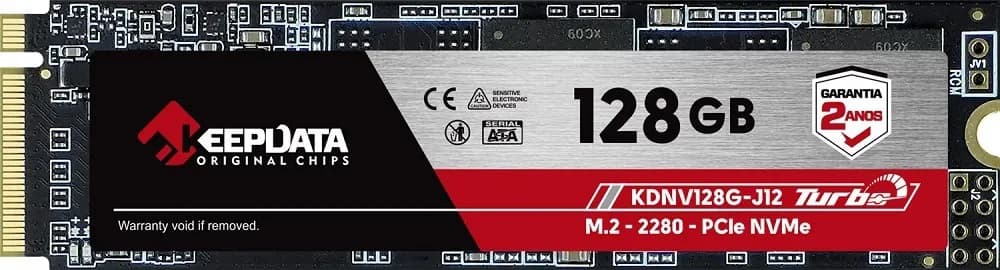 SSD M.2 NVMe Keepdata Turbo 128GB