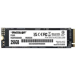 SSD Patriot M.2 256GB P320 NVMe